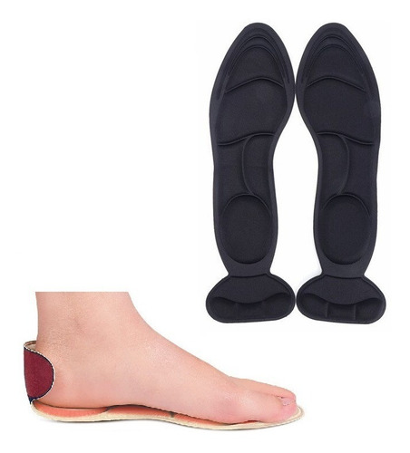 X2 Plantillas Para Zapatos Almohadillas 2en1 Protector Talon