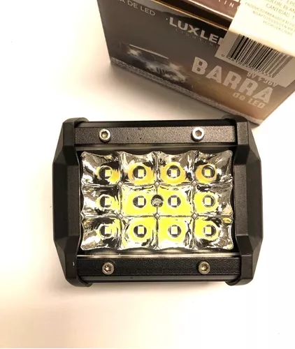 Faros Led 7.5cm Ojo De Ángel Y Lupa 12v Auto 4x4 Moto