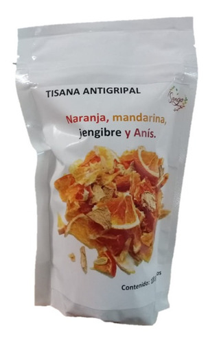 100 Grm. Tisana Frutal Antigripal: Naranja, Mandarina, Jengi