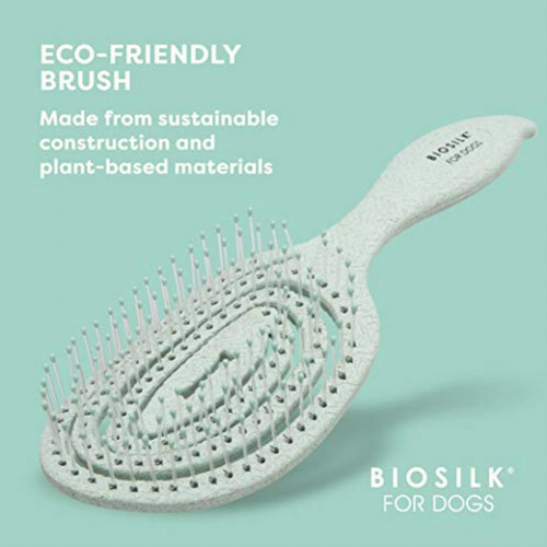 Biosilk Cepillo Para Mascotas Ecológico Para Desenredar