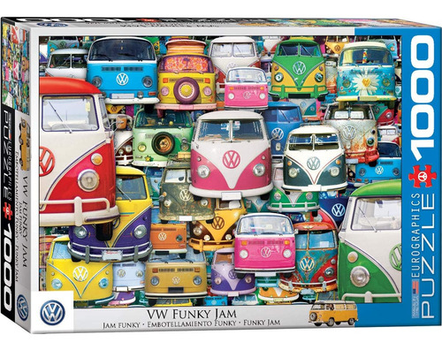 Eurographics 5423 Volkswagen Funky Jam - Puzzle De 1000 Piez