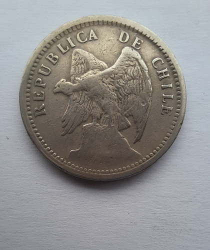 4 Monedas Antiguas Chile 20 Centavos Y 2 De 5 Centavos (Usado)