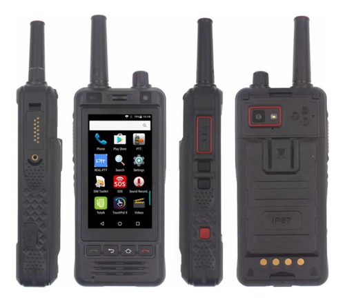 Walkie-talkie Android 6.0 , Teléfono Ptt Ip67, 3g,w5