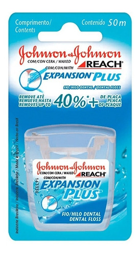 Johnson Reach Expansion Plus Hilo Dental Con Cera 50m