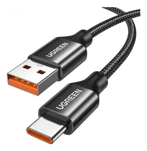 Cable Ugreen Carga Rápida, Usb 2.0 A Usb C, 6a, 100w 2m