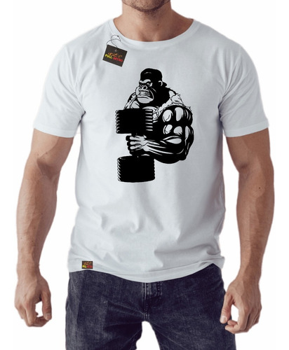 Polera Gorilla Gimnasio Levantamiento De Pesas Gym Ufc Mma