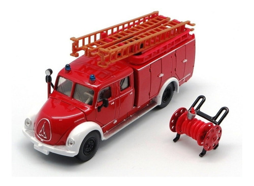 Camion De Bomberos Antiguo Magirus 1/50 Siku 4115 - 15cm Color Rojo