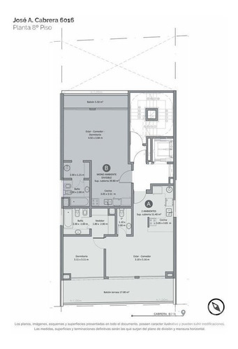 Imagen 23 de 28 de Venta Departamento Semipiso De 2 Ambientes En Palermo Hollywood