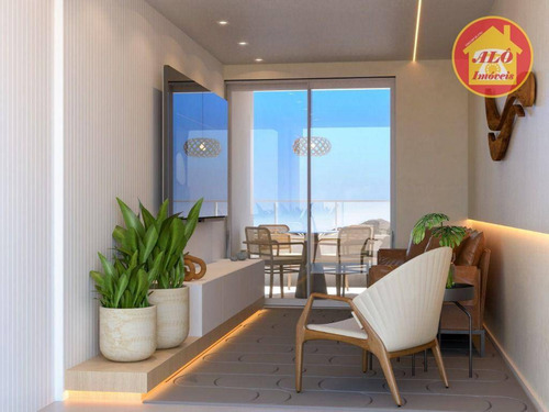 Imagem 5 de 8 de Apartamento À Venda, 109 M² Por R$ 707.880,44 - Canto Do Forte - Praia Grande/sp - Ap6821