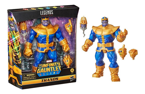 Figura De Acción Marvel Legends Series Thanos +3