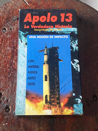 Pelicula Vhs Apolo 13 La Verdadera Historia Una Misión De