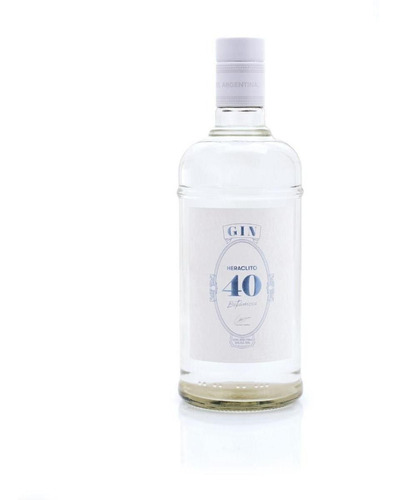 Gin Heraclito 40 Botanicos 750 Ml London Dry - Fullescabio