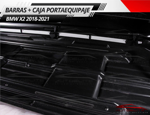 Imagen 8 de 10 de Barras Y Caja Portaequipaje 480 Lts Bmw X2 2018 Al 2021 Toru