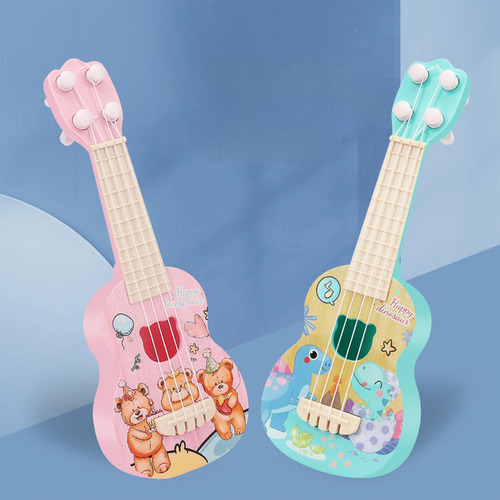 Mini Ukelele Guitarra Juguete 4 Cuerdas Ajustables Para