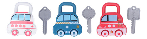Candados De Aprendizaje Para Niños Con Forma De Coche Que Co