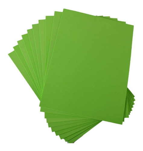 Foamy  Fomi 4 Carta Verde Navidad 1 Pqte X 10 Und 43*55 Cm