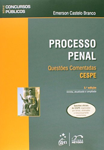 Libro Série Concursos Públicos Processo Penal Questões Comen