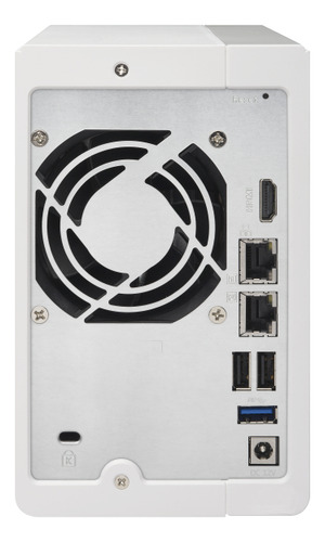 Servidor Nas Qnap Ts-251+ Ram 4gb En Caja Con Disco Hdd (Usado)