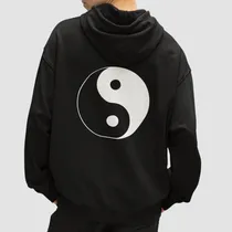 Comprar Moletom Ying Yang Bem Mal Bonde Irmãos Metralha Tony Musica