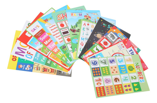 Pósteres Educativos Para El Aula De Primaria, 12 Unidades, P
