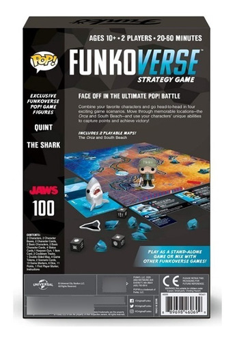 Jaws Funkoverse Tiburon Funko Juego De Mesa