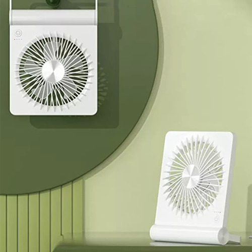 Ventilador De Escritorio Pequeño Recargable Ultra Potente