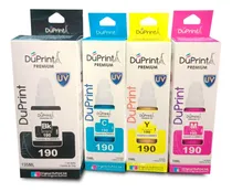 Comprar Pack 4 Tintas Compatibles Gi-190 Para Canon G3100 G3110