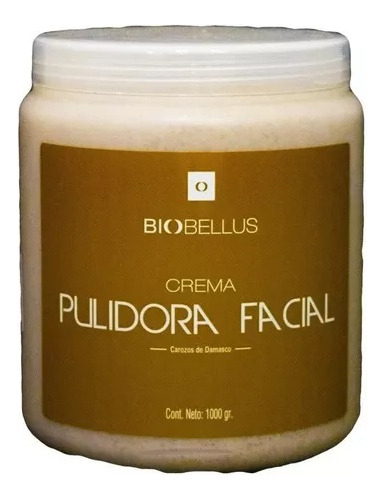 Crema Pulidora Facial X 1000 Gr Carozo Damasco - Biobellus