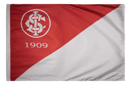 Bandeira Internacional Torcedor Branca E Vermelha
