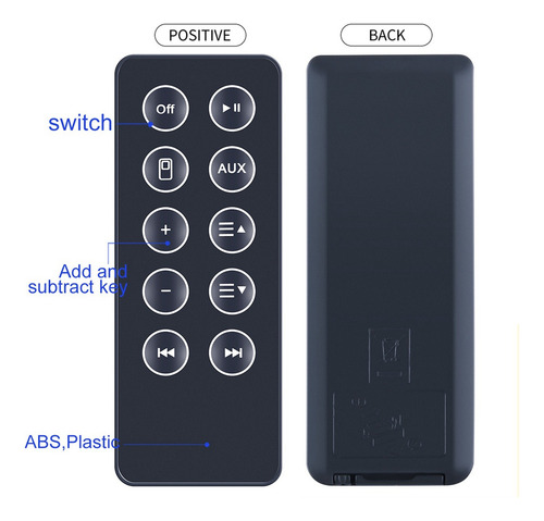 Nuevo Reemplazo De Control Remoto Para Sounddock 10 Sd10 -co
