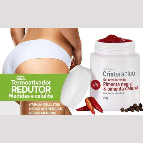 Gel Termo Activador Pimienta Calentamiento para Quemar Grasa