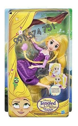 Muñeca Rapunzel Original Disney Peinados Magicos Hasbro
