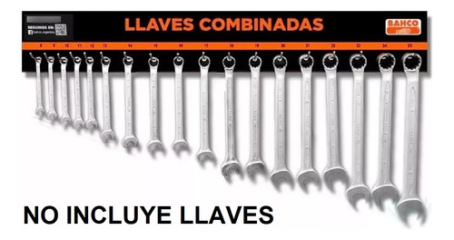 Chapon Bahco Para Llaves Combinadas 8 A 25mm Con Ganchos