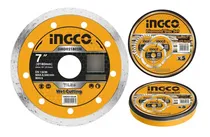 Comprar Set Lata Con 5 Discos De Widia Continuo 180mm 7 Ingco