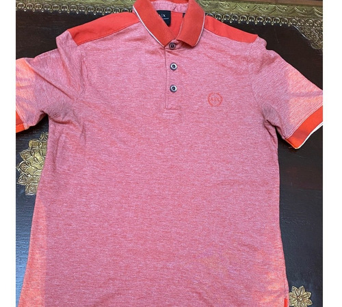 Playera Polo Naranja Smoll