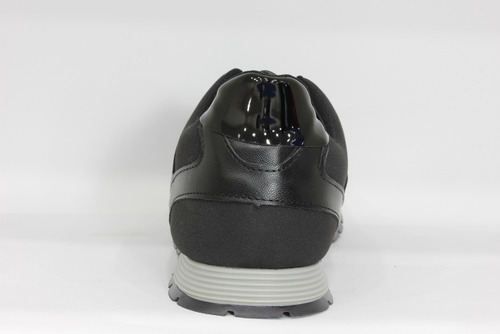 Imagen 2 de 4 de Tenis Casual Slip On Confort Para Hombre Polo Club Negro