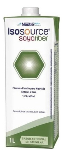 Isosource Soya Fiber - 1 Litro (sabor Baunilha) Sabor Baunilha