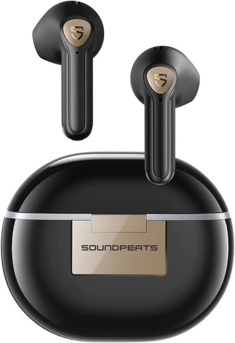 Fone Soundpeats Air3 Deluxe Hs Com Anc E Certificação Hi-res Cor Preto