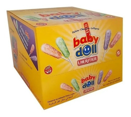 Imagen 3 de 3 de Chupetin Baby Doll Caja X 18 Srj