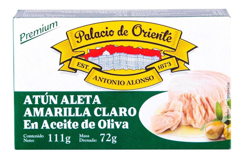 AtĂșn Aleta Amarilla Palacio De Oriente En Aceite 3 Pzas