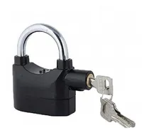 Comprar Candado Con Alarma Con Llaves 110db Moto Puerta Rejas Locker