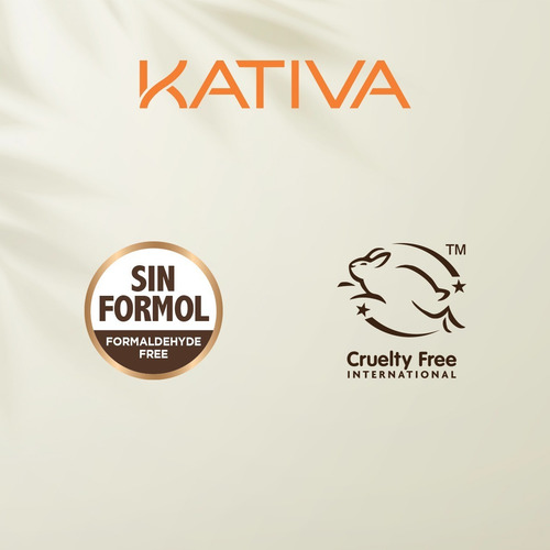 Imagen 5 de 6 de Kativa Kit Alisado Brasileño Vegano