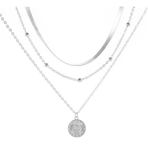 Collar Gargantilla Múltiple Moneda