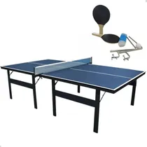 Comprar Mesa Tênis De Mesa 12mm Rede Raquete Mdf Sports Mania