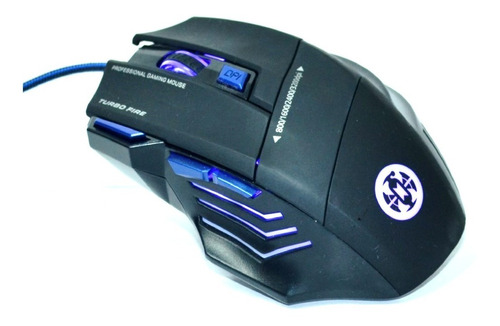Kit Mouse + Mousepad Gamer Xiird Con Led 7 Botones Gaming