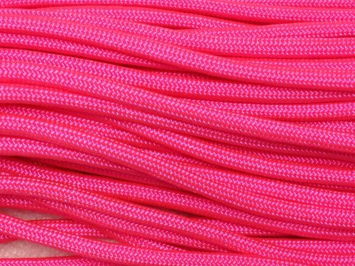 Cable De Paracaídas Tipo Iii De 15 M, Color Rosa Neón, 550,