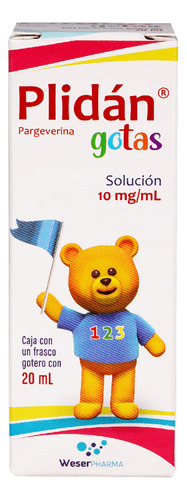 Plidan Solución 1 G, 1 Frasco 20 Ml