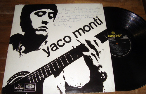 Yaco Monti Un Exito Lp Argentino Autografiado Pipo Mancera