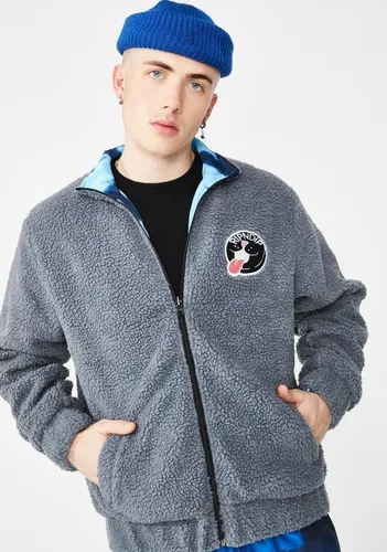 Pill sherpa varsity jacket sale