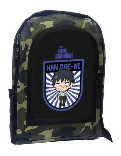 Mochila Camuflada The God Of High School A11